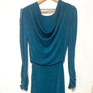 Misha Charlize Dress Peacock , Size USA 4